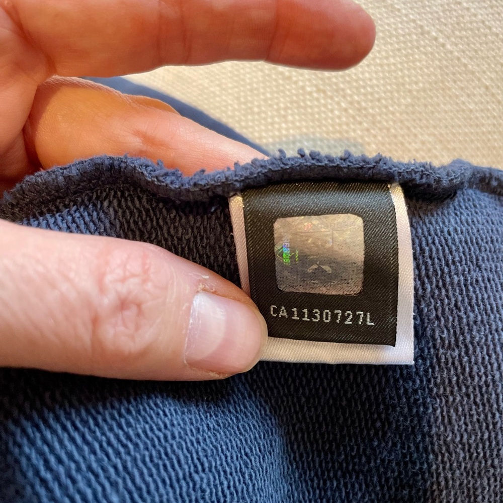 Fendi Blue Vintage Hoodie Women Medium - Picture 5 of 6